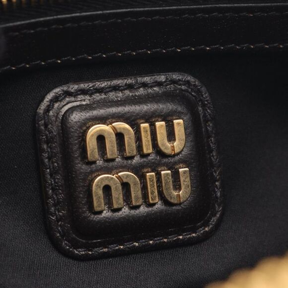 Miu Miu Matelasse Leather Handbag - Picture 2 of 6